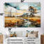 Tarquility In The Countryside IV - Ensemble d'art mural sur toile de ferme-1039673871-1039673867