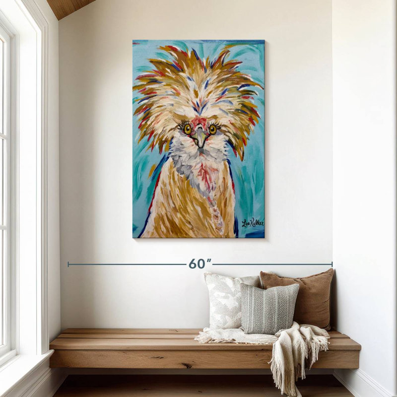 Brampt Chicken Lola Polish Chicken, 45" H x 30" W