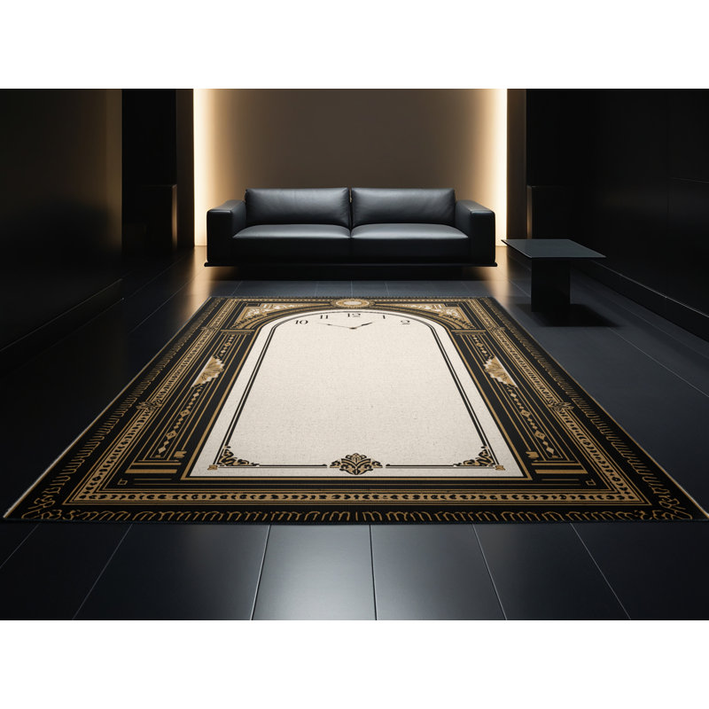 Tapis abstrait moderne et contemporain Prints New Machine, 2 x 5