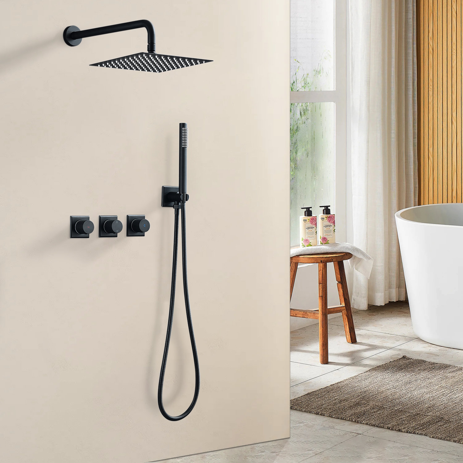 HHK HOME Complete Shower System Wayfair