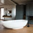 Modern Matte Black Bathtub Faucet - Hand Shower, 6 Gpm Flow, Corrosion Installation Wall Mounted Handheld Resistance, Valve Included