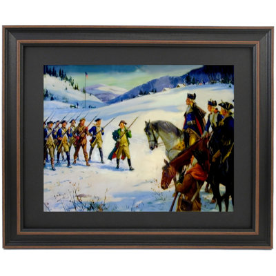 The Drill Master, Von Steuben At Valley Forge By Henry Hintermeister