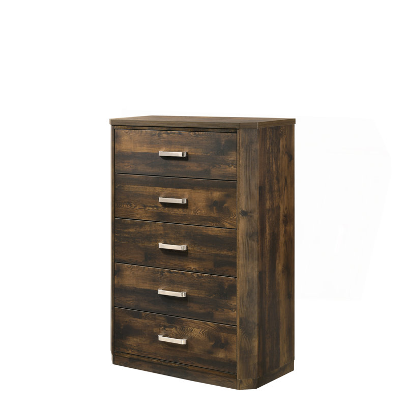 Commode à 5 tiroirs pour le rangement et l'organisation de la chambre à coucher