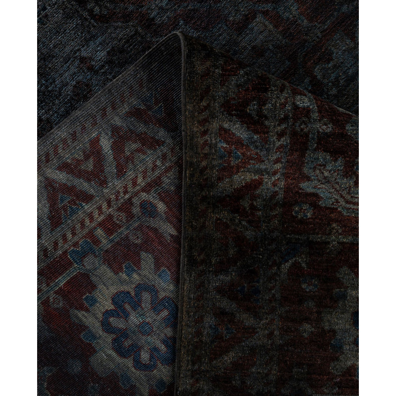 Overdyed One-of-a-Kind 11' 9" X 16' 10" Hand Knotted Area Rug