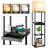 Floor Lamp With Shelves, Modern Standing Lamp With Wireless Charger, 1 Drawer And 2 Usb Ports & 2 Power Outlet-788713400