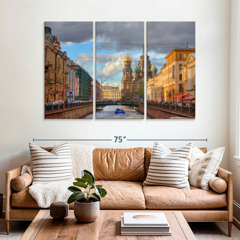 Rorry St. Petersburg Canal View, 42" H x 65" W