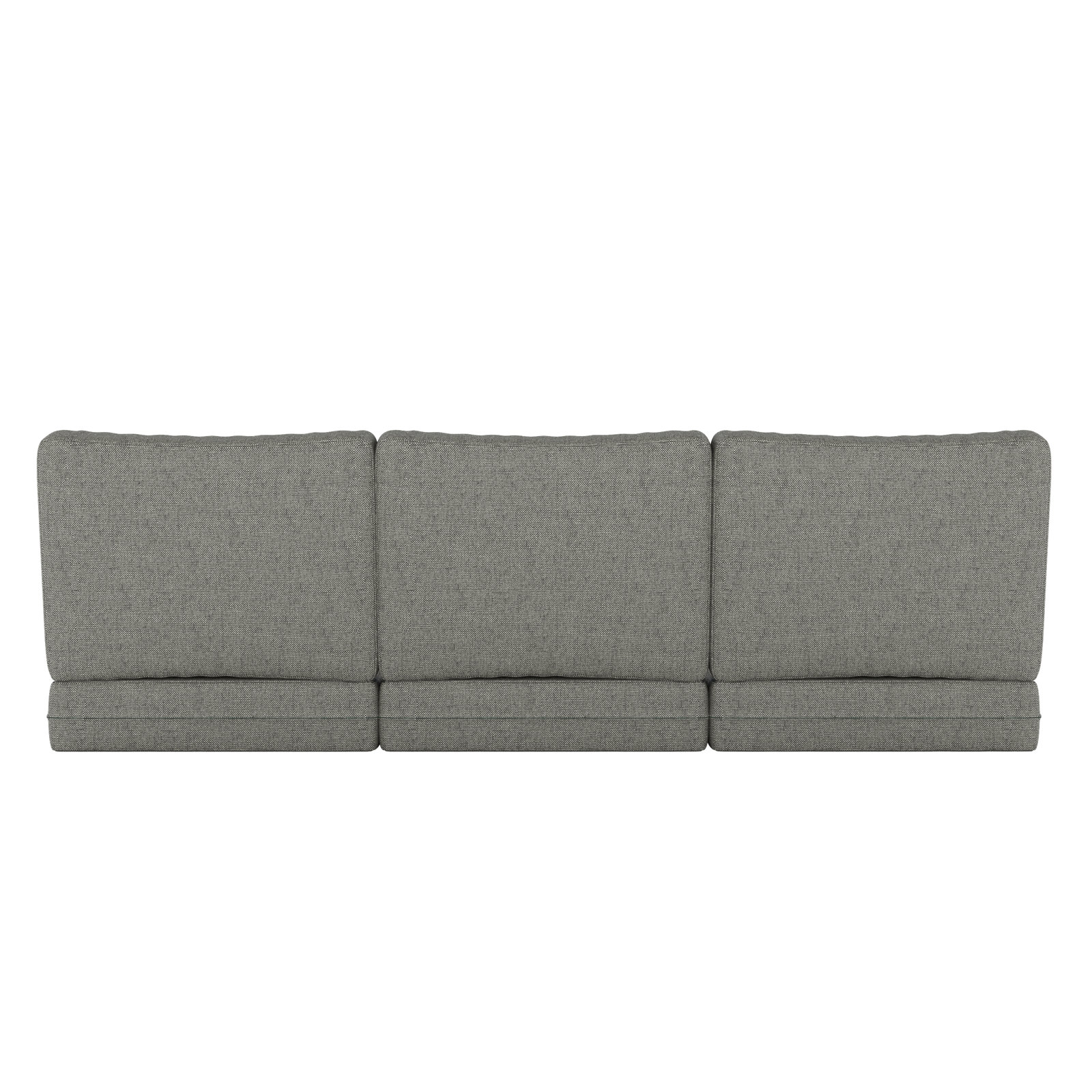 24" Sunbrella® Sofa Seat and Back Cushion, Sunbrella Bliss Smoke