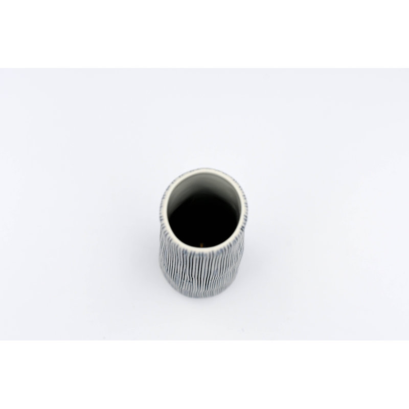 Vase de table Ellerton, Bleu, H 8,3 po x l 2,2 po x P 2,2 po