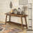 Farmhouse Entryway Table 2-Tier Sofa Table-885751792
