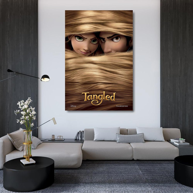 Tangled, 48" H x 32" W
