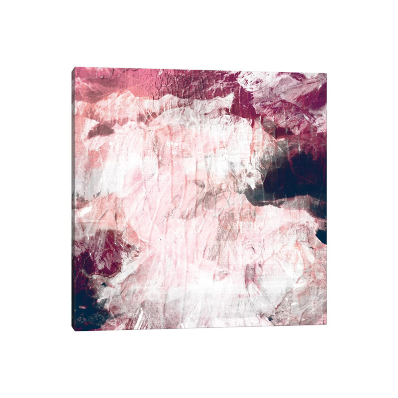 Abstract Roses - Wrapped Canvas Painting, 30.48 cm H x 30.48 cm W