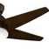 44" Isotope 5 - Blade LED Flush Mount Ceiling Fan with Wall Control and Light Kit Included