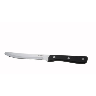 Winco 5'' Serrated Steak Knife