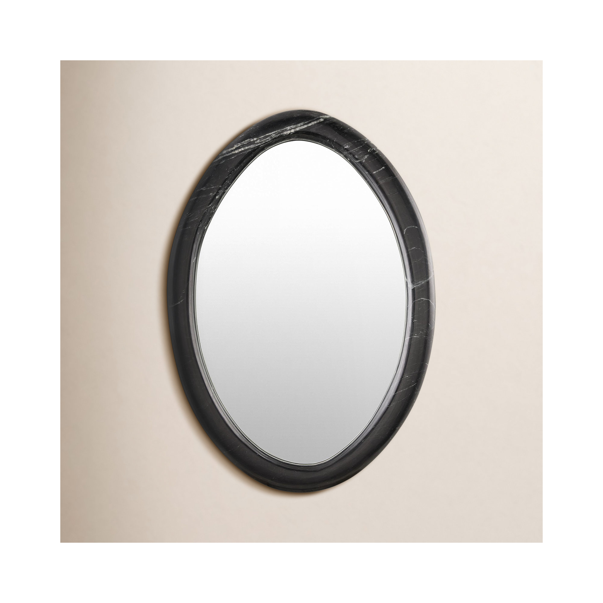 Christie Accent Mirror, Black, 28.5" x 37"
