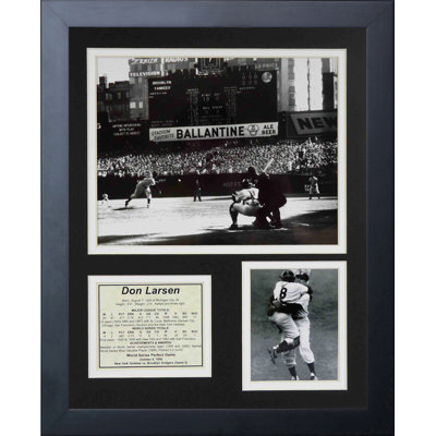 Don Larsen Framed Memorabilia