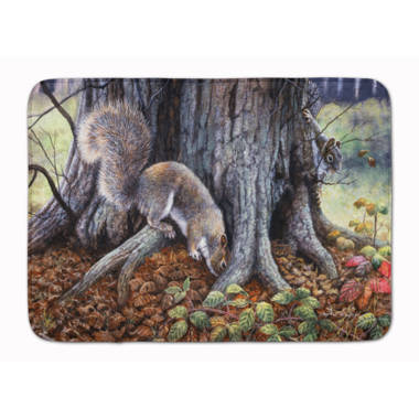  Squirrel Kitchen Cutting Board - Juice Grooves with