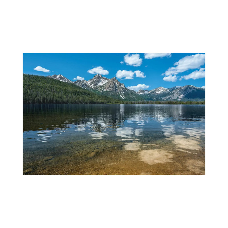 Stanley Lake by Louis Ruth - Wrapped Canvas Print, 20.32 cm H x 30.48 cm W