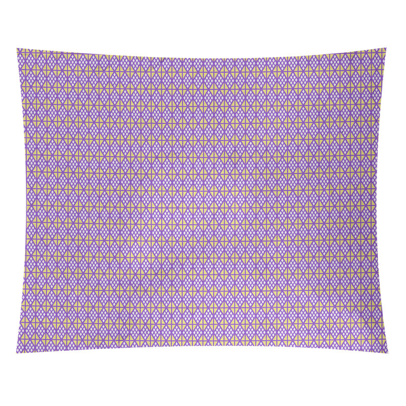 Tapisserie «Avicia Diamonds» par Katelyn Elizabeth, H 27,5 po x l 37,5 po, Intérieur
