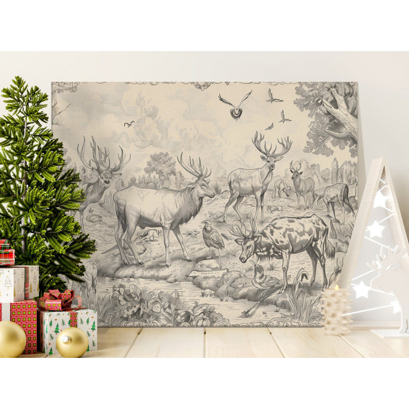 Simmonds Wrapped Canvas Print Set, 40x30