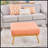 33" Large Square Ottoman Coffee Table