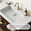 Meuble-lavabo autoportant à un lavabo de 90 cm avec comptoir beige en SMC-521508980-521508981