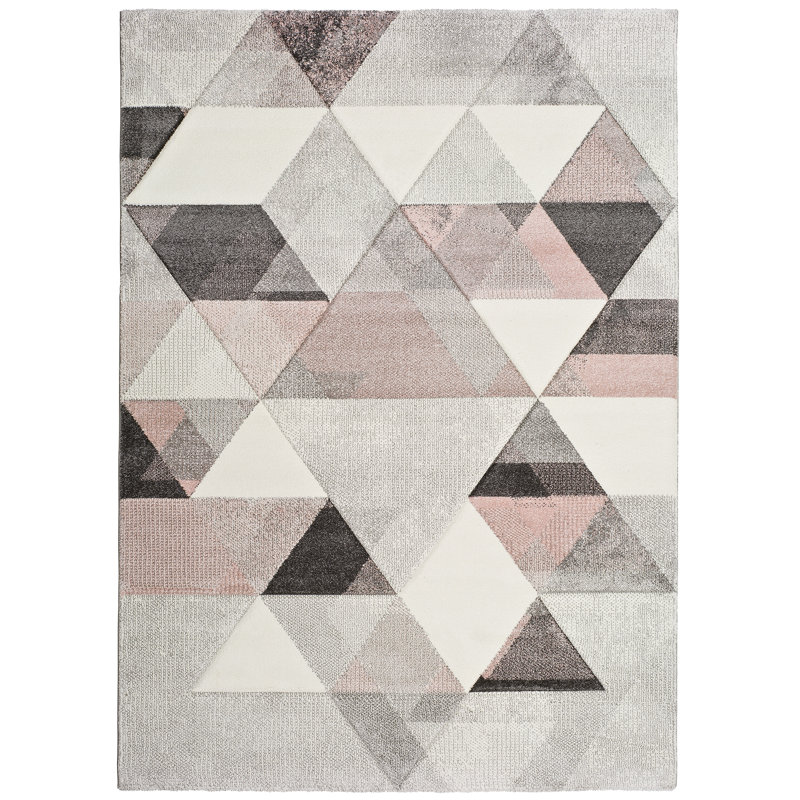 Aharn Geometric Area Rug, Rectangle 160 x 230cm