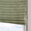 Fabdivine Geomatrical, Black Handmade 100% Blackout Block Print Thick Linen Roman Shade for French Doors, Corded Windows Blinds, Room Darkening and Window Treatments, Omji-1089751409