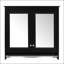 Armoire de salle de bain 3 en 1, fixation murale 30 po avec tablettes réglables, portes à fermeture en douceur et miroir haute définition pour le rangement et le meuble-lavabo-1455895641