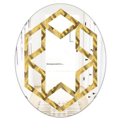 Miroir mural Hexagon Star