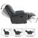 Generose 35.4" Wide Manual Glider Rocker Recliner Chair