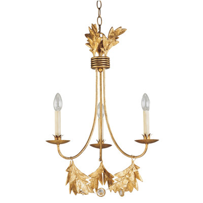 Sweet Olive 3-Light Candle Style Classic / Traditional Chandelier