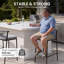 Tabouret de bar d'extérieur 26 po 2 personnes-74736862-74736851