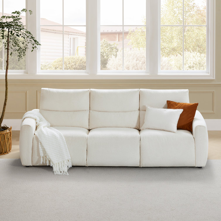 Upholstered Reclining Sofa