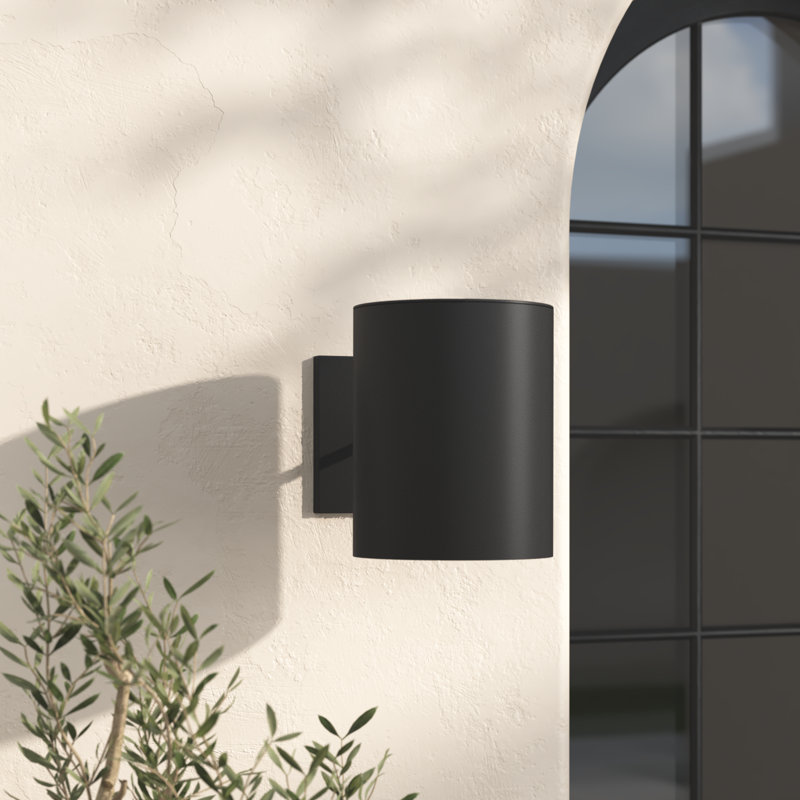 Barbara Aluminum Wall Light, Black