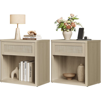 Table de chevet 1 tiroir Consiglia Boho