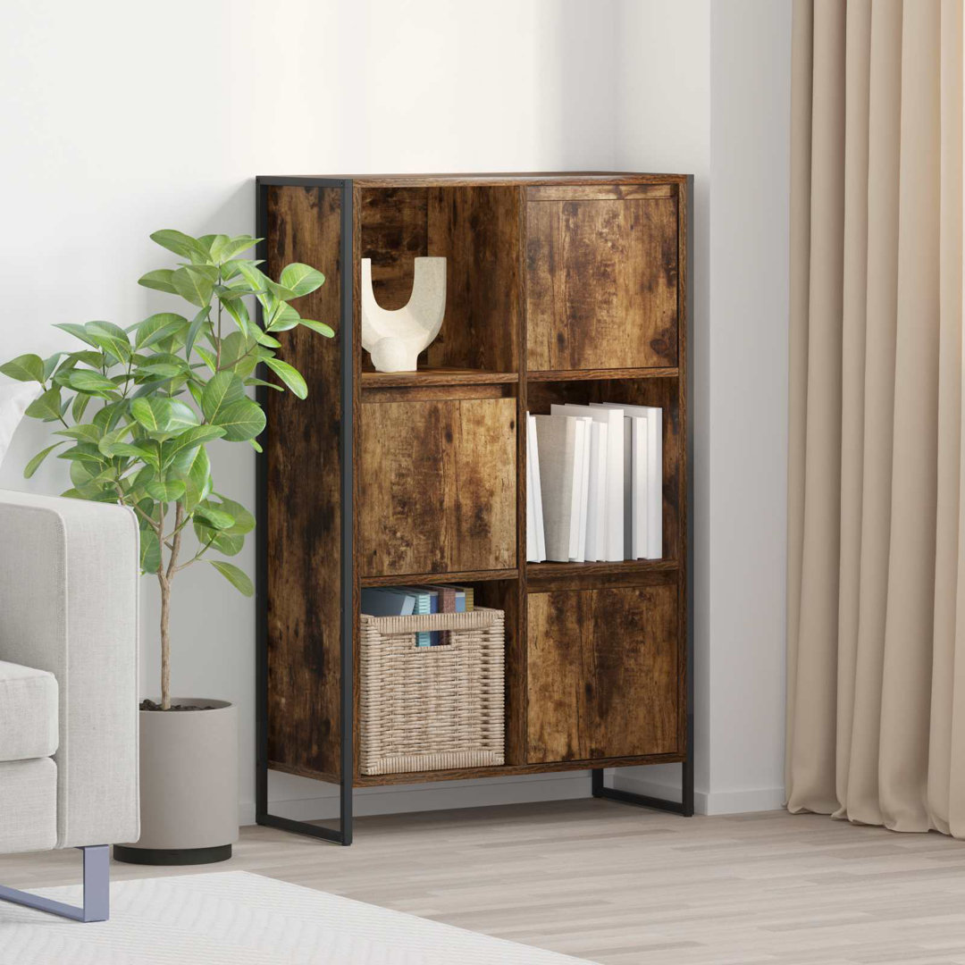 108cm H x 68cm W Steel Book Cabinet Bookcase