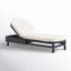 Everlee Outdoor Metal Chaise Lounge with Cushions-1895379324
