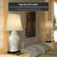 Lampe en porcelaine Sky Blossom