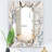 Marbled Diamond Traditional Accent Mirror-40086015-40238917