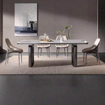Simple modern home dining table sets