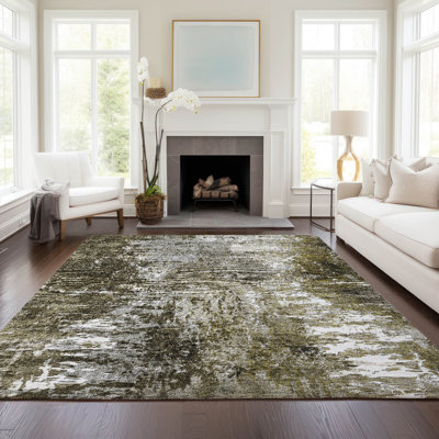 Alta Washable Abstract Indoor / Outdoor Rug