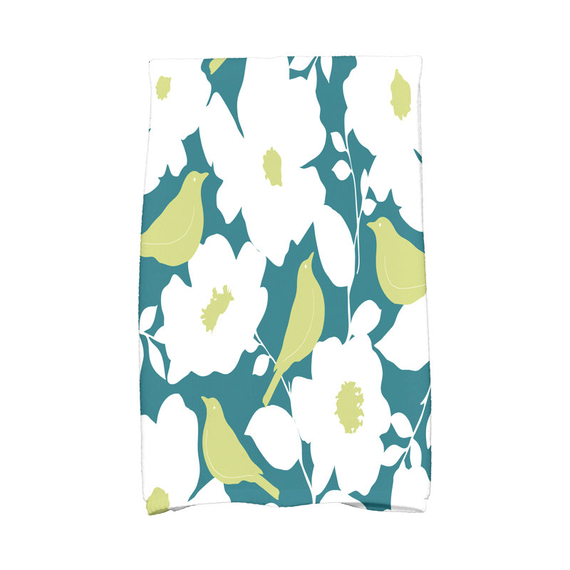 Serviette essuie-mains, Bleu sarcelle