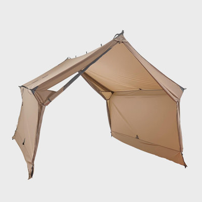 Cabin Hot Tent With Stove Jack Lightweight Waterproof 2 Persons Camping
