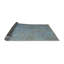 Tapis oriental bleu ciel / gris en laine Masis-1637101221