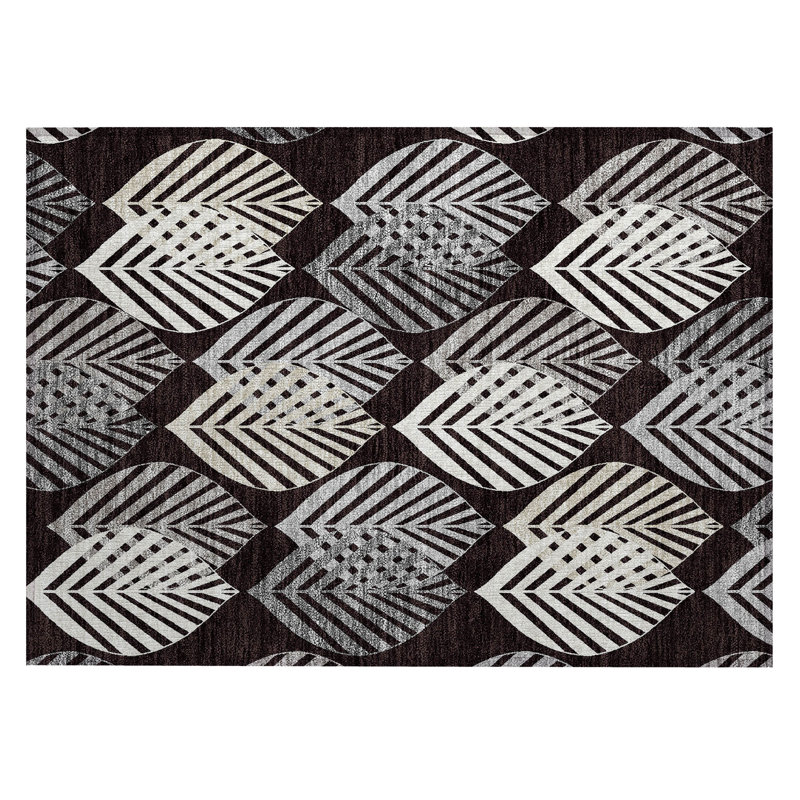 Neysa Floral Indoor Rug, Rectangle 1'8" x 2'6"