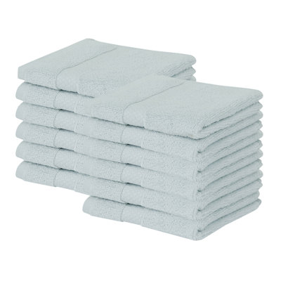 Ensemble de débarbouillettes 100% coton Splash 550 g / m²