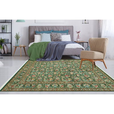 Pak-Persian Condorit Green Rug