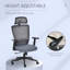 Chaise de travail ergonomique en filet Altera