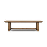 Bramwell Dining Table 118"-Weathered Oak
