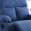 Fauteuil inclinable Blue Linen Motion